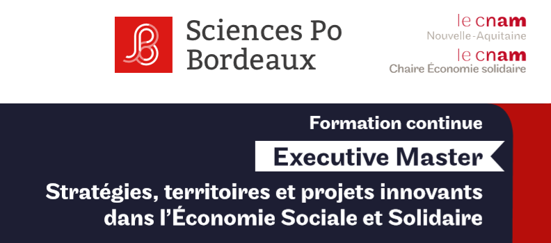 Petit déj’ info formation continue : «Stratégies, territoires et projets innovants dans l’Économie Sociale et Solidaire»