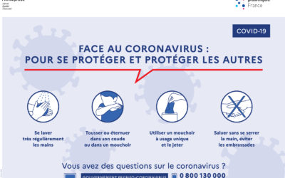 COVID 19 – liens utiles pour faire face à l’épidémie