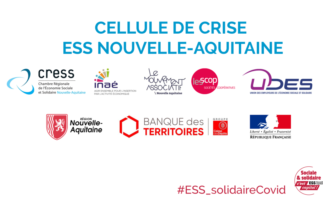 Cellule de crise ESS Nouvelle-Aquitaine