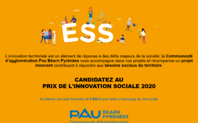 Prix de l’innovation sociale 2020 de la CAPBP