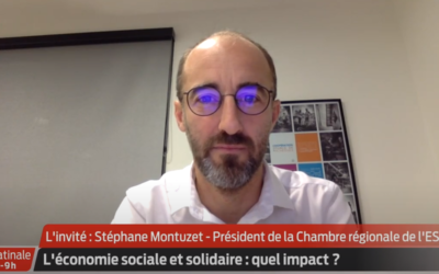 Interview de S Montuzet, président de la CRESS Nouvelle-Aquitaine sur TV7