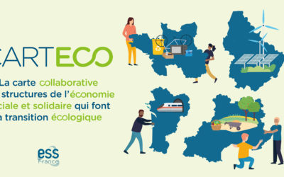 Parution de la carte collaborative des structures de l’ess de l’économie circulaire