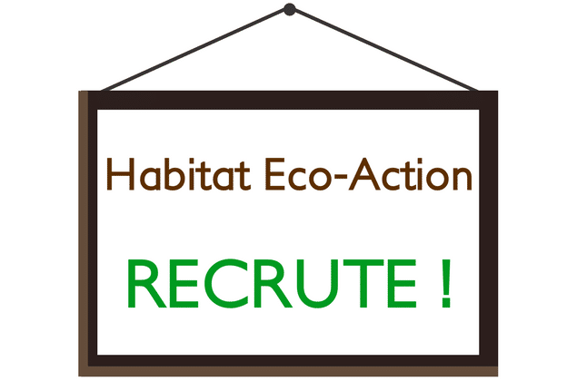 Habitat Eco Action recrute