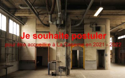Appel à candidature pour La Caserne à Poitiers