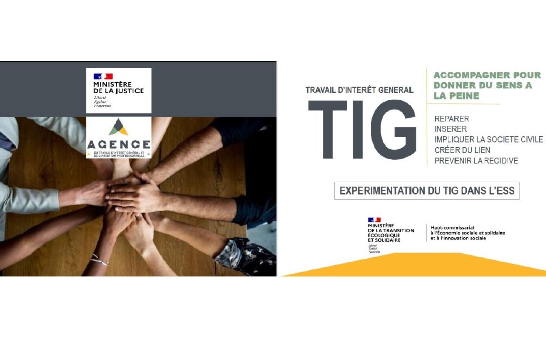 Webinaire : le Travail d’Intérêt Général (TIG)