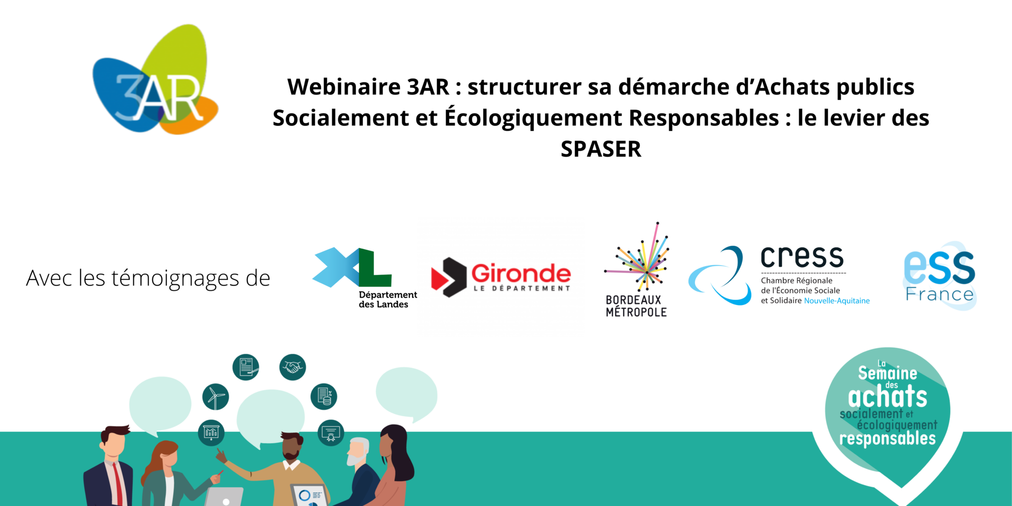 Retour sur … Webinaire : structurer sa démarche d’Achats publics Socialement et Écologiquement Responsables : le levier des SPASER