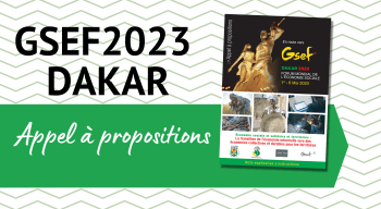 Appel à propositions GSEF2023 de Dakar (27/05/23)