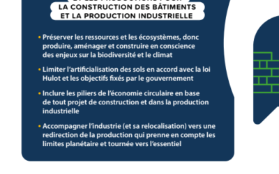 Fiche thématique Bâtiment et industrie