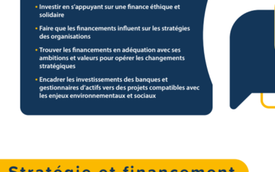 Fiche thématique Stratégie et financement