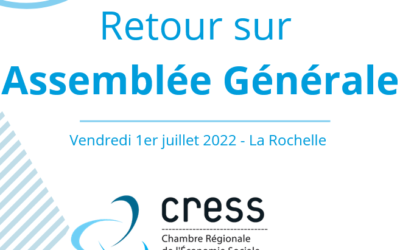 Retour sur l’assemblée générale 2022 de la CRESS