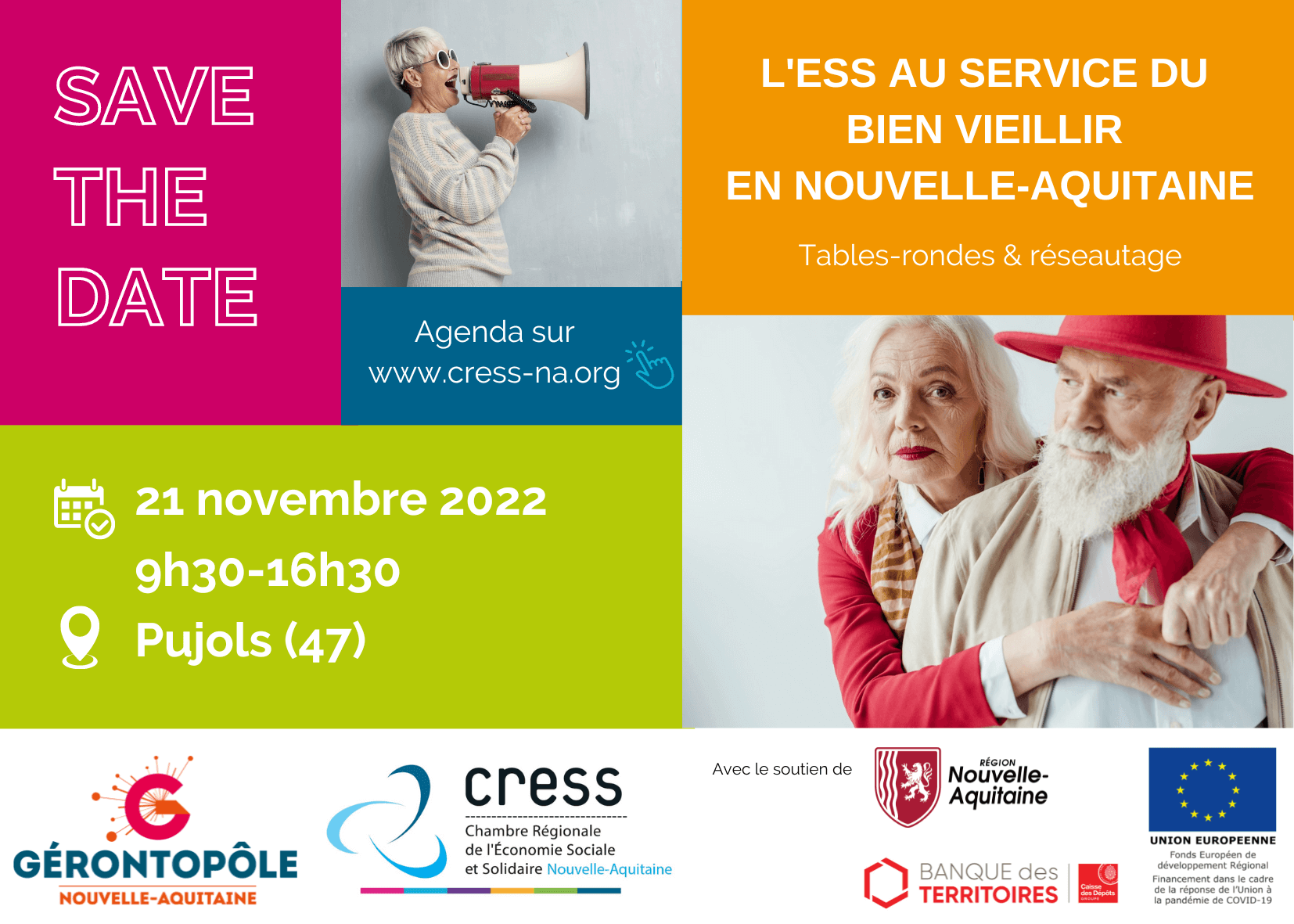 RETOUR SUR L’EVENEMENT : L’ESS AU SERVICE DU BIEN VIEILLIR EN NOUVELLE-AQUITAINE du 21/11/2022