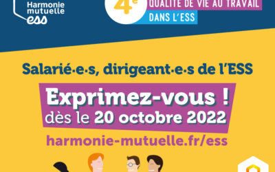 Enquête : baromètre national sur la QVT dans l’économie sociale et solidaire