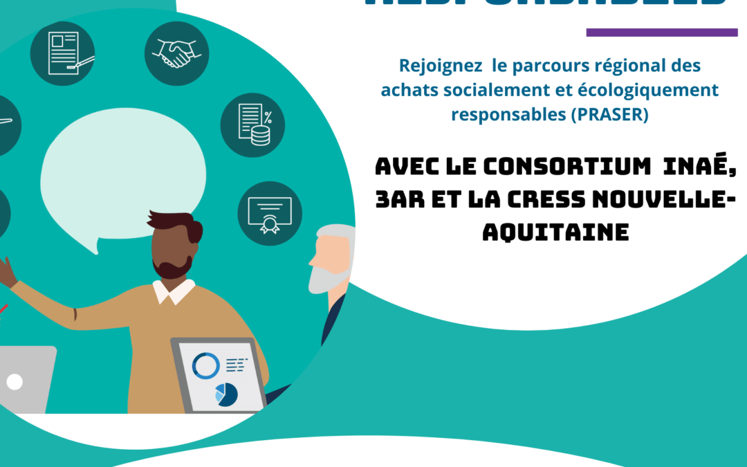 Formation – Réponse aux marchés publics – Parcours Régional des Achats Socialement et Écologiquement Responsables