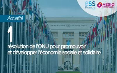 L’ONU reconnaît l’économie sociale et solidaire