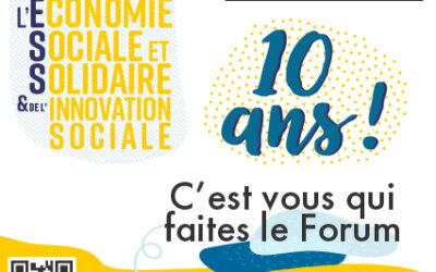 Lancement de l’appel à contribution du « Forum national de l’ESS et de l’innovation sociale »