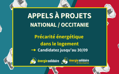 AAP : Lutte contre la précarité énergétique dans le logement – Appel à projets