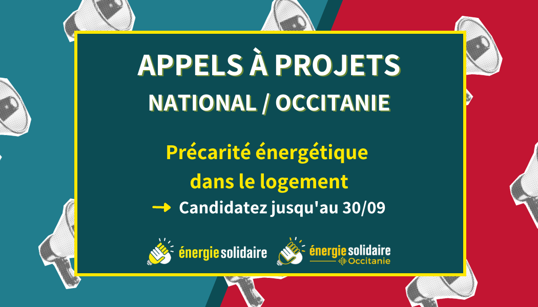 AAP : Lutte contre la précarité énergétique dans le logement – Appel à projets