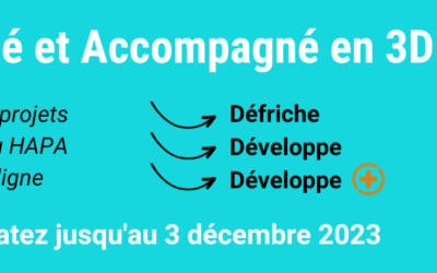 Appel à projets : L’habitat partagé et accompagné en 3D – Défriche, Développe, Développe