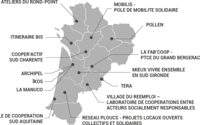 Les pôles territoriaux de coopération économique en Nouvelle-Aquitaine