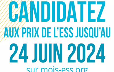 Prix ESS 2024 – candidatures du 14 mai au 24 juin
