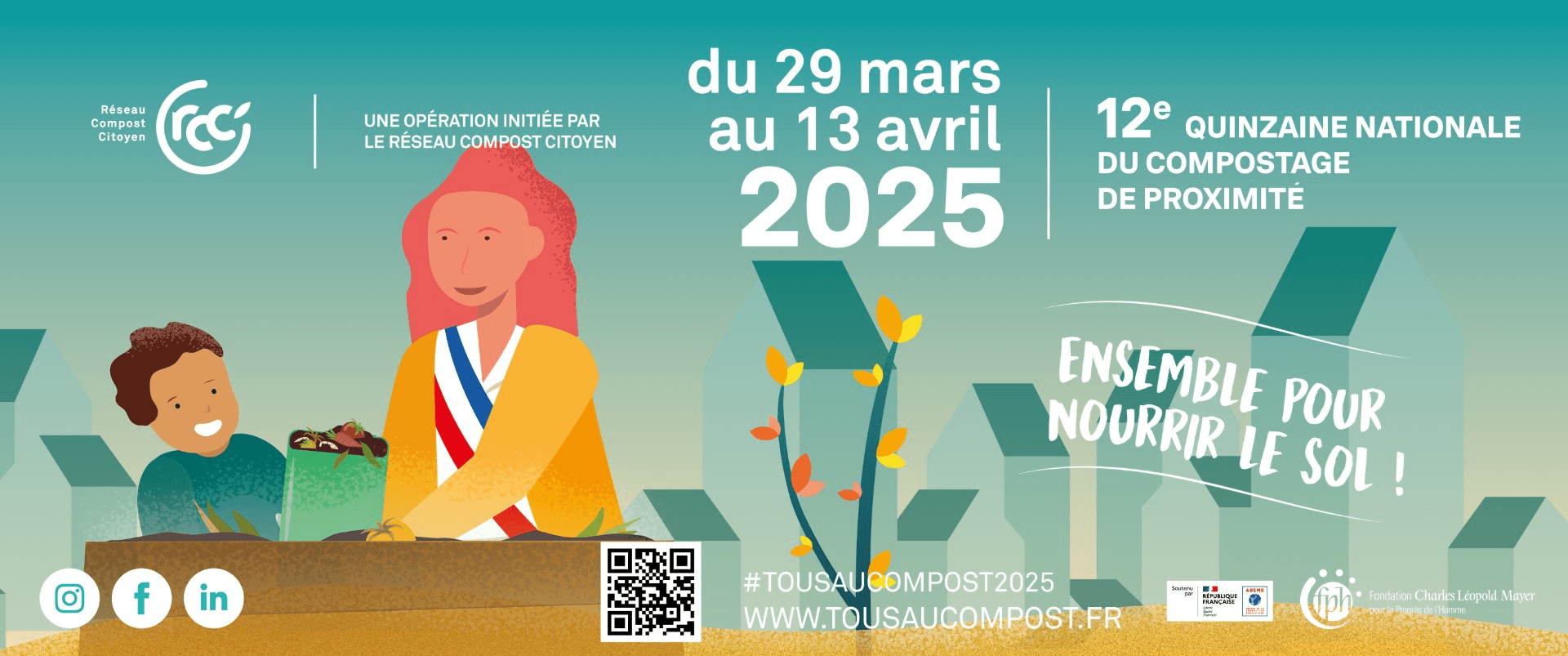 Tous au Compost revient du 29 mars au 13 avril partout en France !