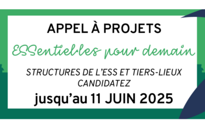 Appels  à projets – ESSentielles pour demain