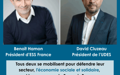 Benoît Hamon et David Cluzeau dans La Tribune