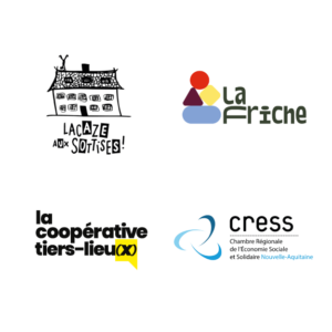 bandeau agenda inter tiers-lieux du 64 lacaze aux sottises la friches coopérative des tiers lieux cress nouvelle-aquitaine ESS