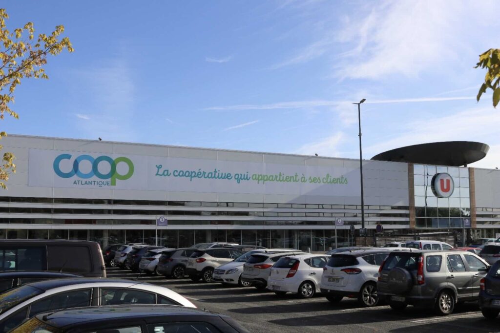 Photo façade coop atlantique Saintes