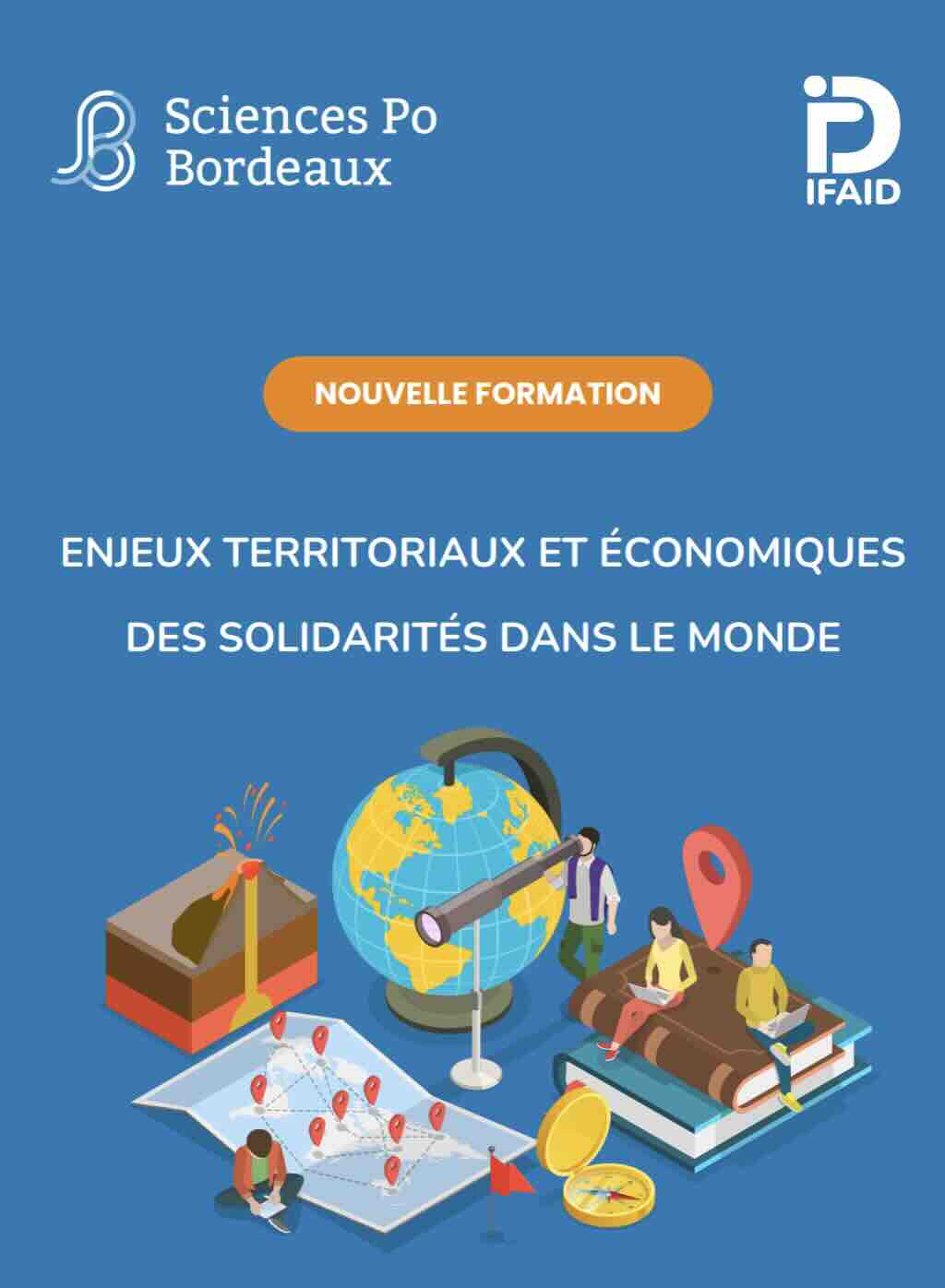 Flyer formation IFAID Sciencespo enjeux territoriaux et economiques des solidarites dans le monde