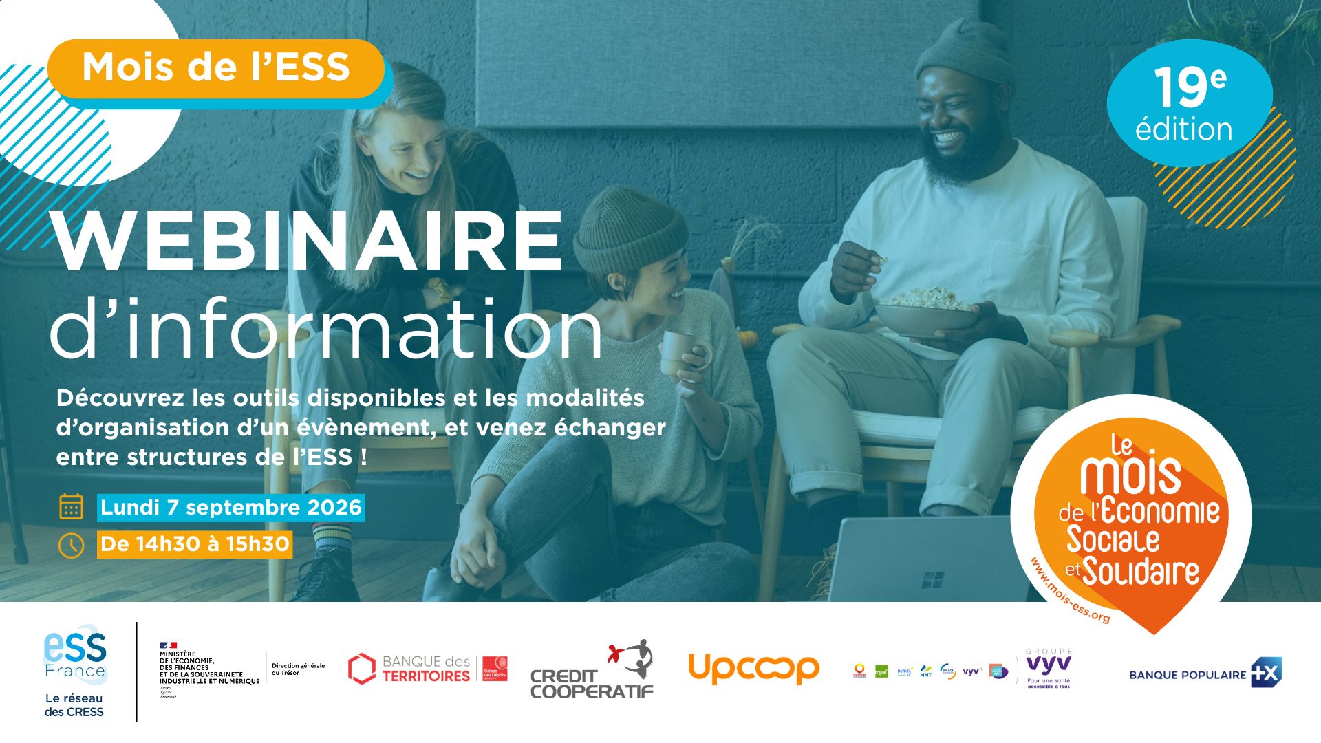 bandeau webinaire information mois ESS 2026 septembre France